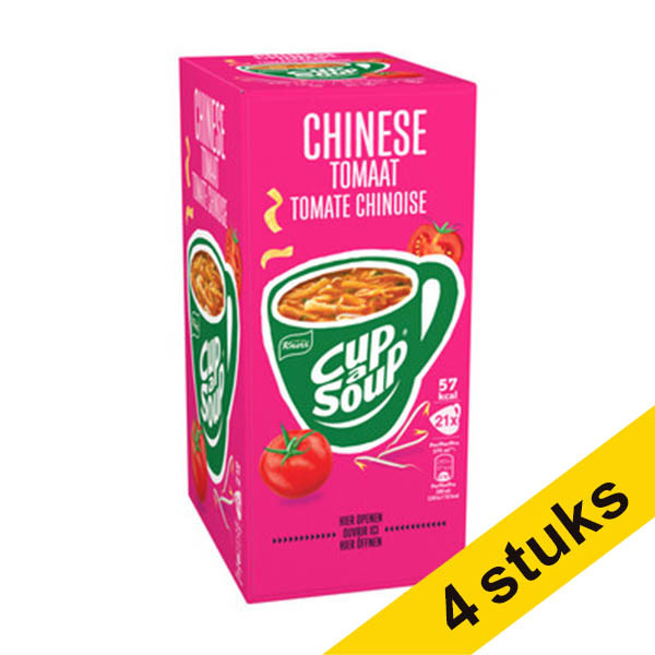 Aanbieding: 4x Cup-a-Soup Chinese Tomaat 175 ml (21 stuks) 423046 - 1
