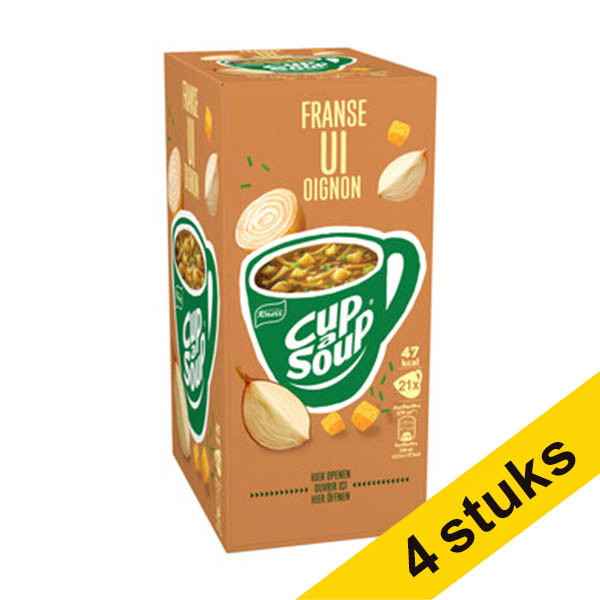 Aanbieding: 4x Cup-a-Soup Franse Ui 175 ml (21 stuks) 423061 - 1