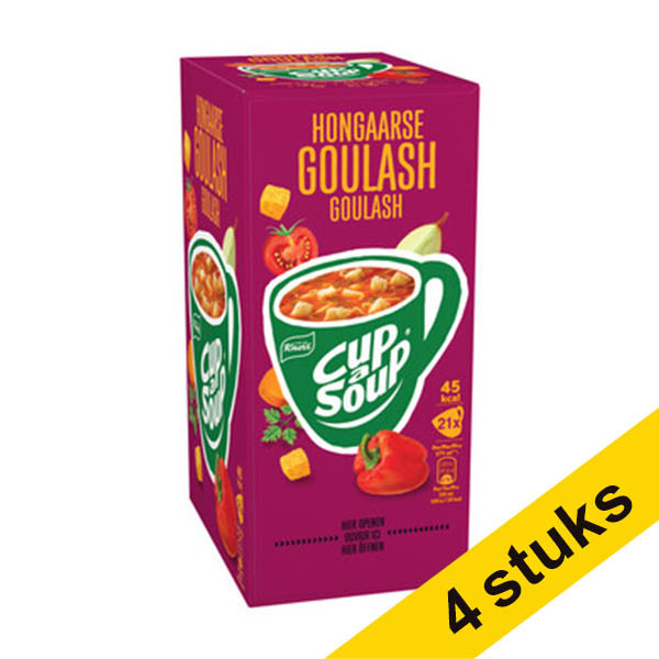 Aanbieding: 4x Cup-a-Soup Hongaarse Goulash 175 ml (21 stuks) 423053 - 1