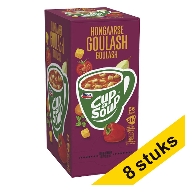 Aanbieding: 8x Cup-a-Soup Hongaarse Goulash 175 ml (21 stuks) 404358 - 1