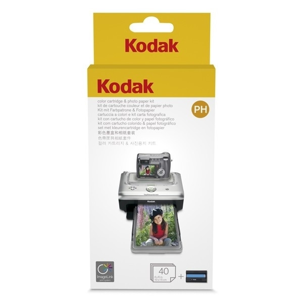 Kodak PH-40 cartridge met 40 vel fotopapier (origineel) 1165257 035120 - 1