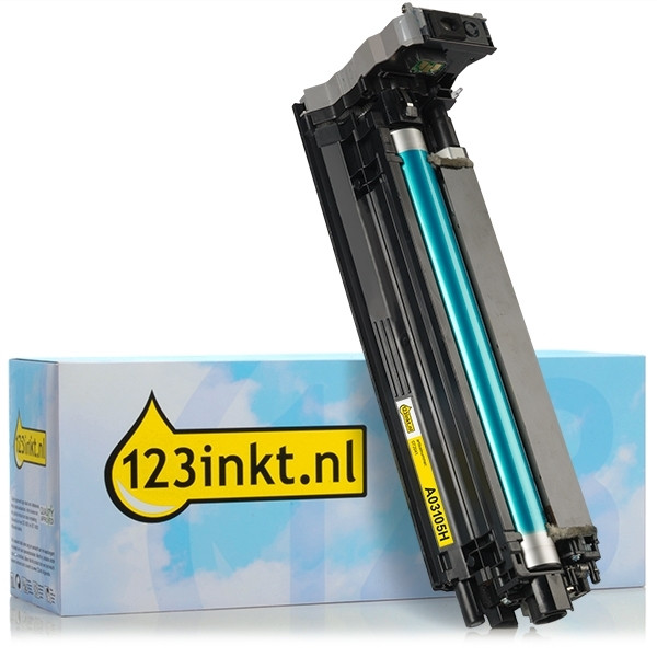 Konica Minolta A03105H drum geel (123inkt huismerk) A03105HC 072041 - 1