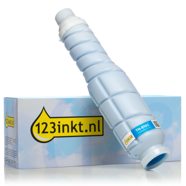 Konica Minolta TN-610C toner cyaan (123inkt huismerk) A04P450C 072291 - 1