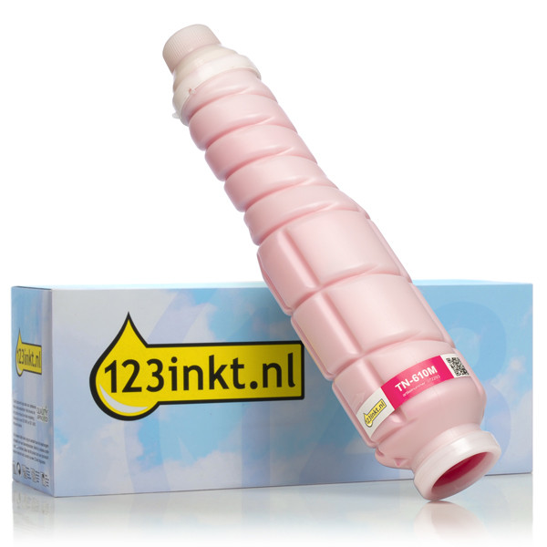 Konica Minolta TN-610M toner magenta (123inkt huismerk) A04P350C 072293 - 1