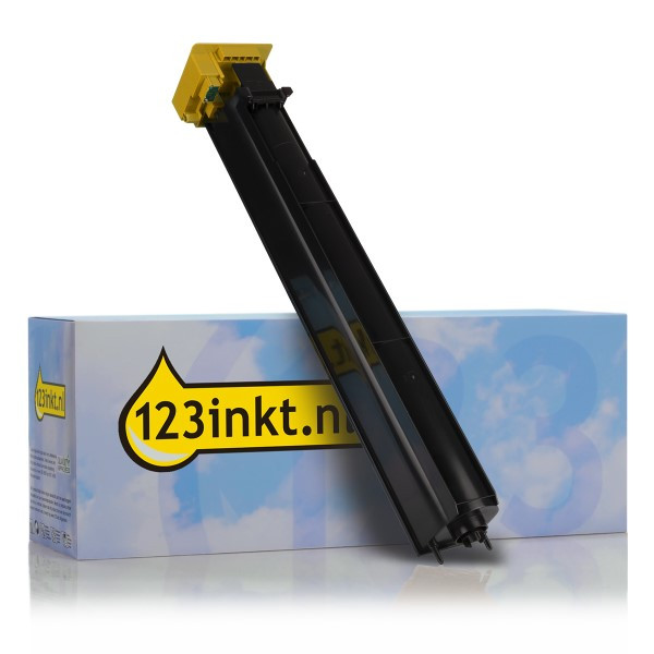 Konica Minolta TN-613Y (A0TM250) toner geel (123inkt huismerk) A0TM250C 072331 - 1