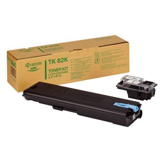 Kyocera Mita TK-82K toner zwart (origineel) 370090KL 079208 - 1