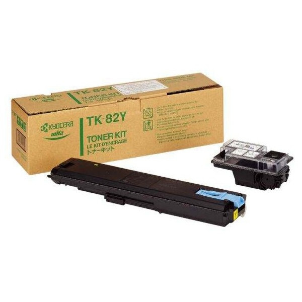 Kyocera Mita TK-82Y toner geel (origineel) 370093KL 079214 - 1