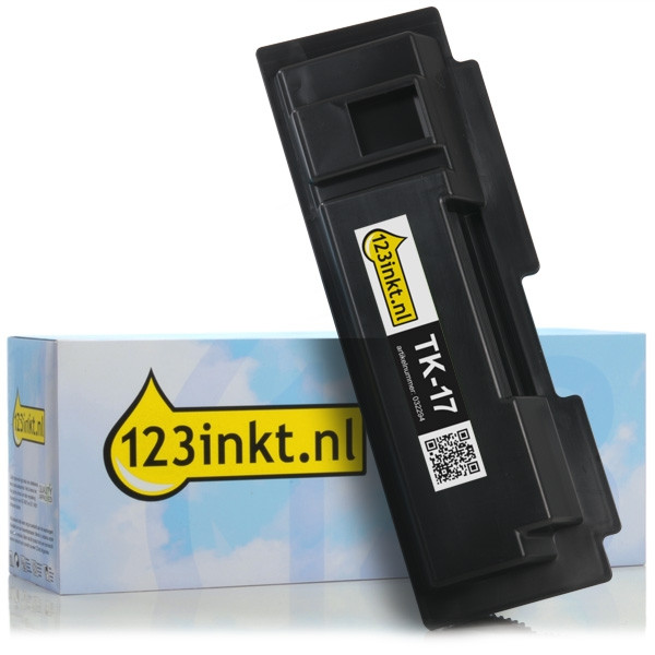 Kyocera TK-17 toner zwart (123inkt huismerk) 1T02BX0EU0C 37027017C 032294 - 1