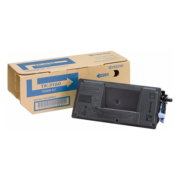 Kyocera TK-3160 toner zwart (origineel) 1T02T90NL0 094408 - 1