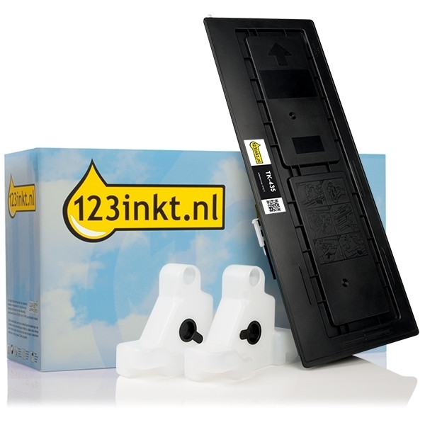 Kyocera TK-435 toner zwart (123inkt huismerk) 1T02KH0NL0C 079271 - 1