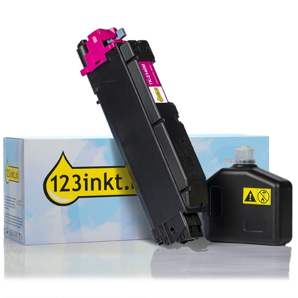 Kyocera TK-5140M toner magenta (123inkt huismerk) 1T02NRBNL0C 094231 - 1