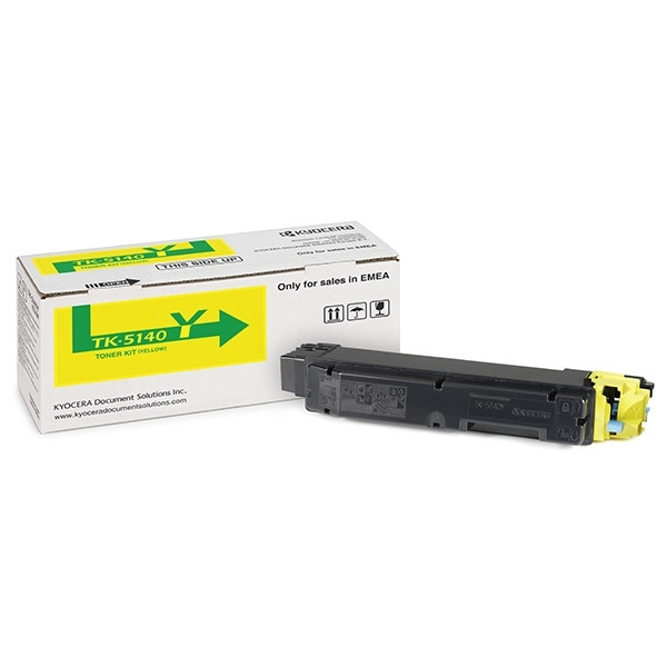 Kyocera TK-5140Y toner geel (origineel) 1T02NRANL0 094232 - 1