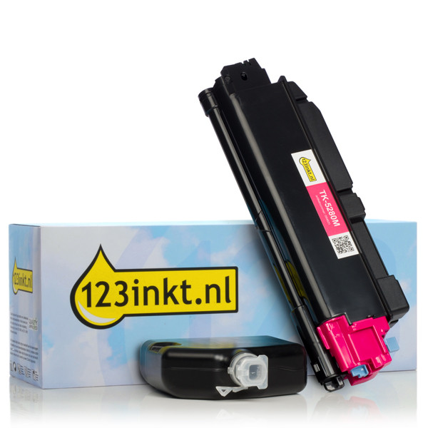 Kyocera TK-5280M toner magenta (123inkt huismerk) 1T02TWBNL0C 094631 - 1