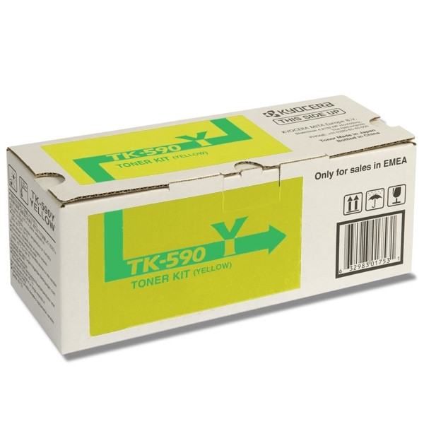 Kyocera TK-590Y toner geel (origineel) 1T02KVANL0 079316 - 1