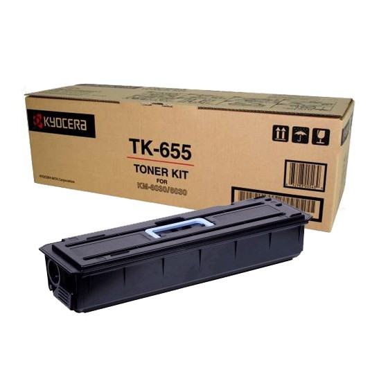 Kyocera TK-655 toner zwart (origineel) 1T02FB0EU0 079080 - 1