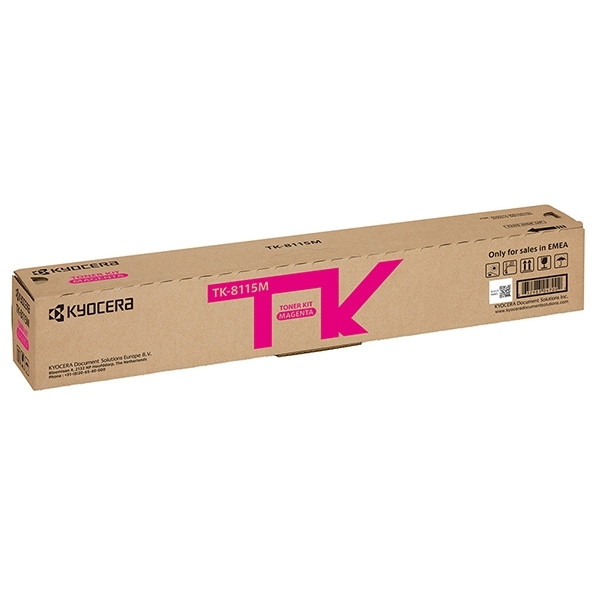 Kyocera TK-8115M toner magenta (origineel) 1T02P3BNL0 094458 - 1
