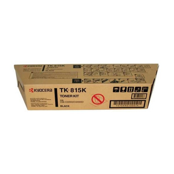 Kyocera TK-815K toner zwart (origineel) 370AN010 079010 - 1