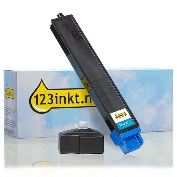 Kyocera TK-8315C toner cyaan (123inkt huismerk) 1T02MVCNL0C 079399 - 1