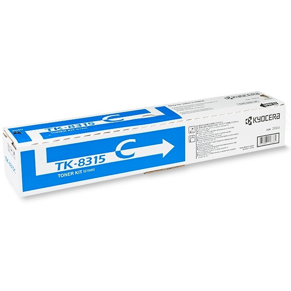 Kyocera TK-8315C toner cyaan (origineel) 902926 - 1