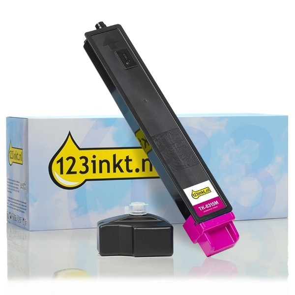 Kyocera TK-8315M toner magenta (123inkt huismerk) 1T02MVBNL0C 079401 - 1