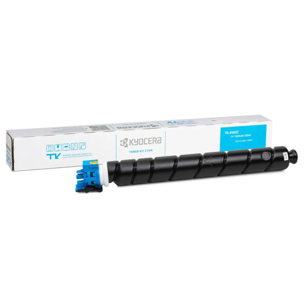 Kyocera TK-8365C toner cyaan (origineel) 1T02YPCNL0 906402 - 1