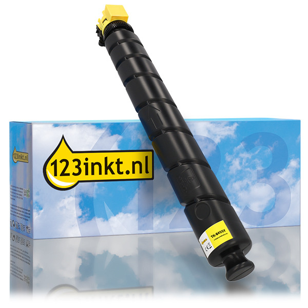 Kyocera TK-8455Y toner geel (123inkt huismerk) 095131 - 1