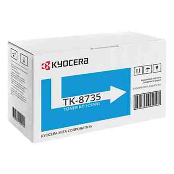 Kyocera TK-8735C toner cyaan (origineel) 1T02XNCNL0 094816 - 1