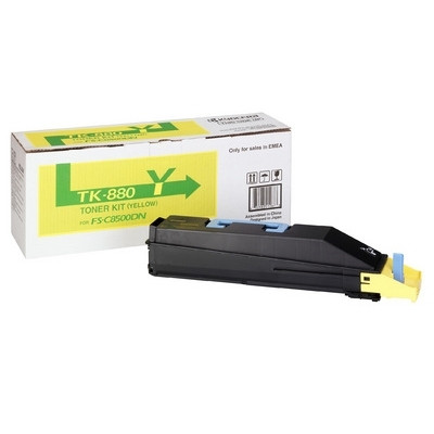 Kyocera TK-880Y toner geel (origineel) 1T02KAANL0 079300 - 1