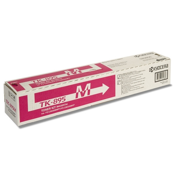 Kyocera TK-895M toner magenta (origineel) 1T02K0BNL0 079342 - 1