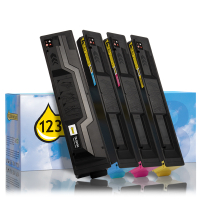 Kyocera aanbieding: TK-5215 K, C, M, Y zwart + 3 kleuren (123inkt huismerk)  131957