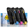 Kyocera aanbieding: TK-5425K + TK-5415C / M / Y zwart + 3 kleuren (123inkt huismerk) 131967 - 1