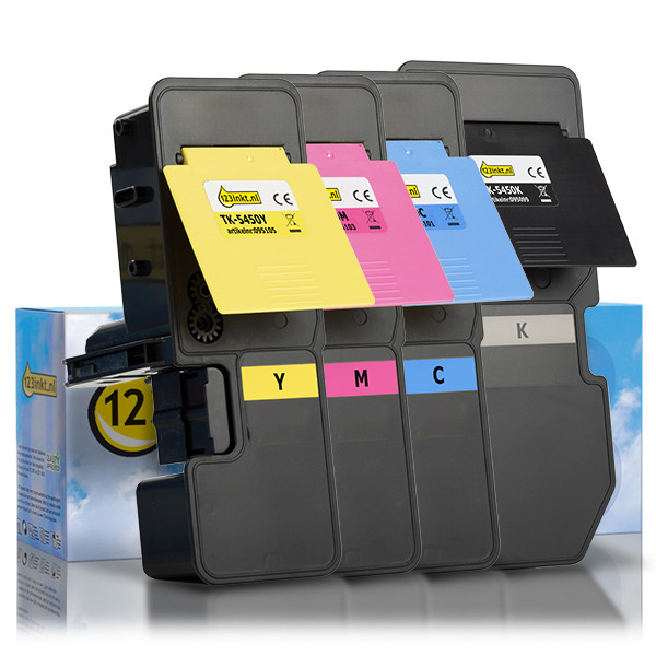 Kyocera aanbieding: TK-5450K / C / M / Y zwart + 3 kleuren (123inkt huismerk) 131994 - 1