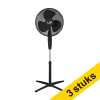 Aanbieding: 3x LGP ventilator staand zwart 828236 - 1