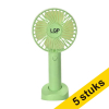 Aanbieding: 5x LGP handventilator groen 828241 - 1