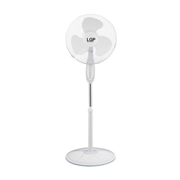 LGP ventilator staand wit met timer 828230 - 1