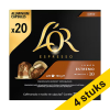 Aanbieding: 4x L'OR Espresso Lungo Estremo koffiecups (20 stuks)
