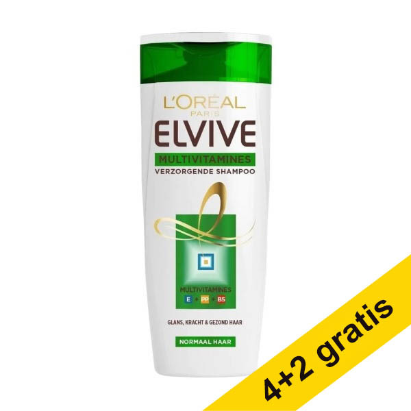 Aanbieding: 6x L'Oréal Paris Elvive Multivitamines shampoo (250 ml) SLO00240 - 1