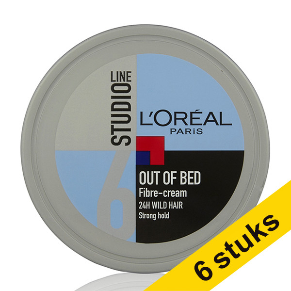 Aanbieding: 6x L'Oréal Studio Line Out of Bed fibre-cream (150 ml) SLO00155 - 1