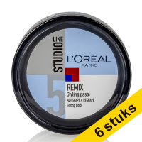Aanbieding: 6x L'Oréal Studio Line Remix fibre paste (150 ml) SLO00157