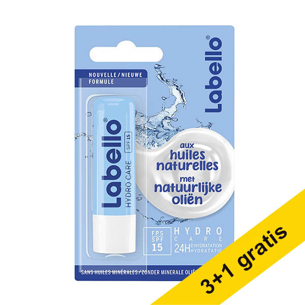 Aanbieding: 4x Labello Hydro Care lippenbalsem SLA00043 - 1