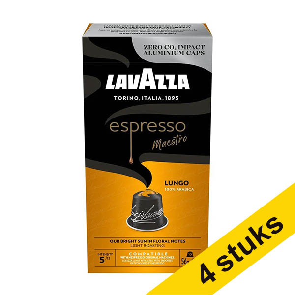 Aanbieding: 4x Lavazza Espresso Lungo koffiecups (10 stuks) 207975 - 1