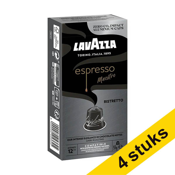 Aanbieding: 4x Lavazza Espresso Ristretto koffiecups (10 stuks) 207973 - 1