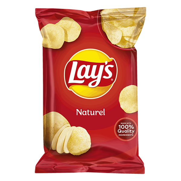 Lay's Naturel chips 40 gram (20 stuks) 680016 423269 - 1