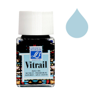 Lefranc Bourgeois Vitrail glas & porseleinverf 028 sky blue (50 ml) 405094