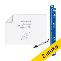 Aanbieding: 2x Legamaster Magic-Chart XL whiteboard folie 90 x 120 cm (15 vel)