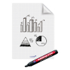Legamaster Magic-Chart flipchart folie 60 x 80 cm (25 vel) 7-159000 262000 - 4