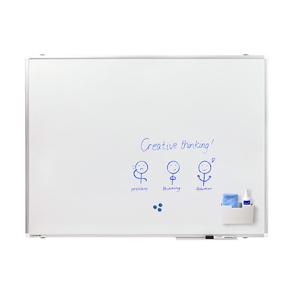 Legamaster Premium Plus whiteboard magnetisch geëmailleerd 120 x 90 cm 7-101054 262037 - 4