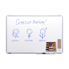 Legamaster Premium Plus whiteboard magnetisch geëmailleerd 90 x 60 cm 262036 - 3