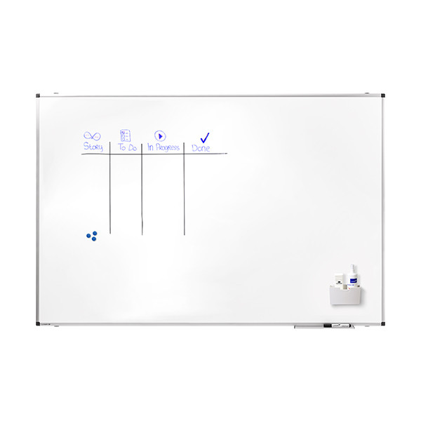 Legamaster Premium whiteboard magnetisch gelakt staal 180 x 120 cm 7-102074 262047 - 4