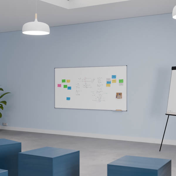 Legamaster Premium whiteboard magnetisch gelakt staal 200 x 100 cm 262046 - 4
